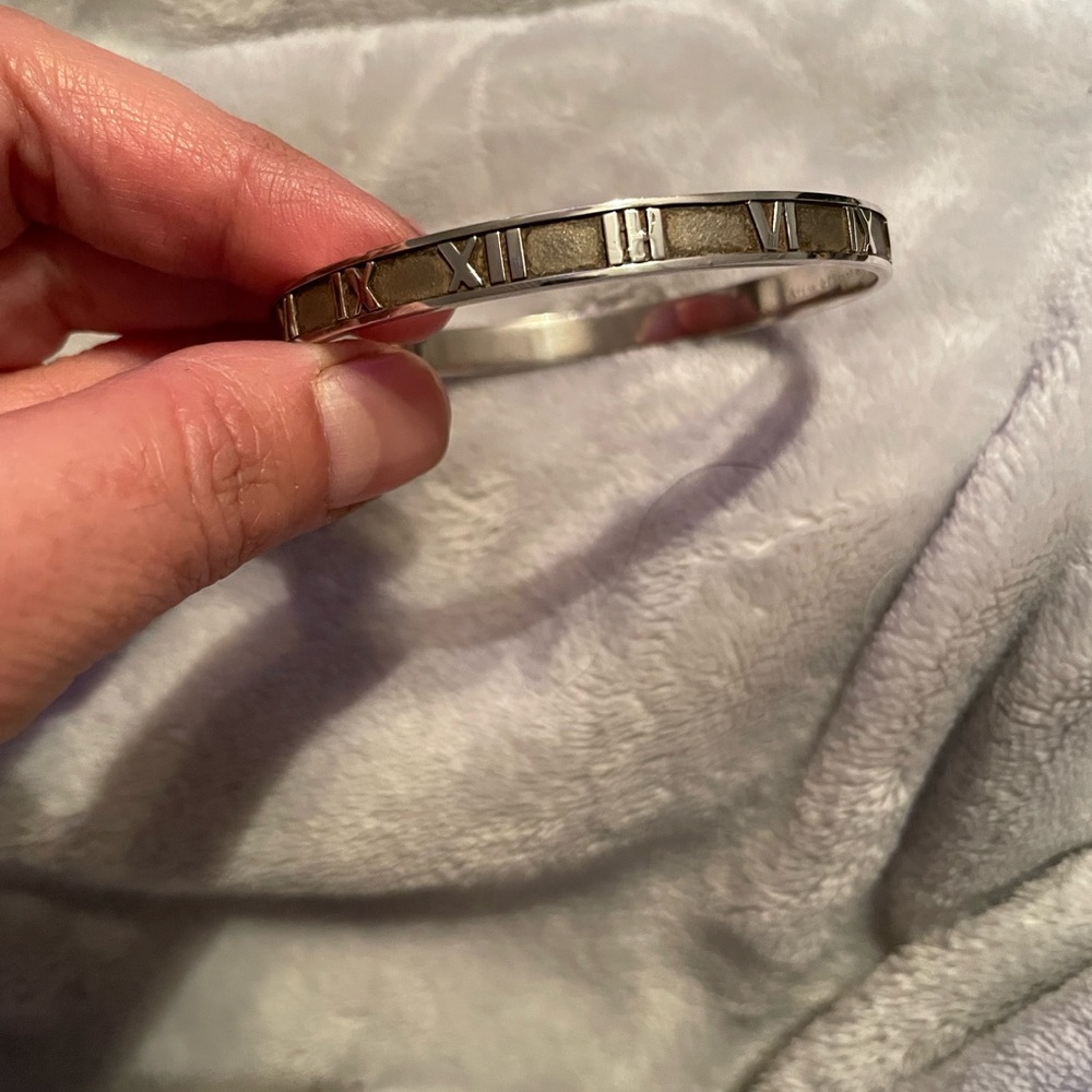 Tiffany & Co Atlas Silver Bangle